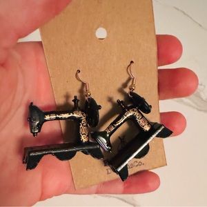 Sewing Machine Earrings